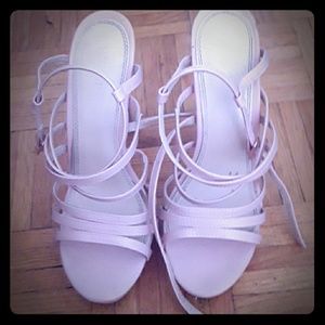 Pink strappy.sandals